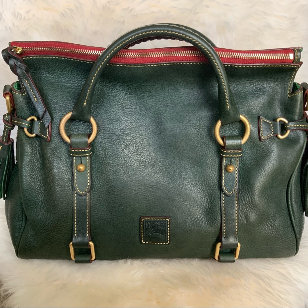 Dooney & Bourke Florentine Satchel Ivy